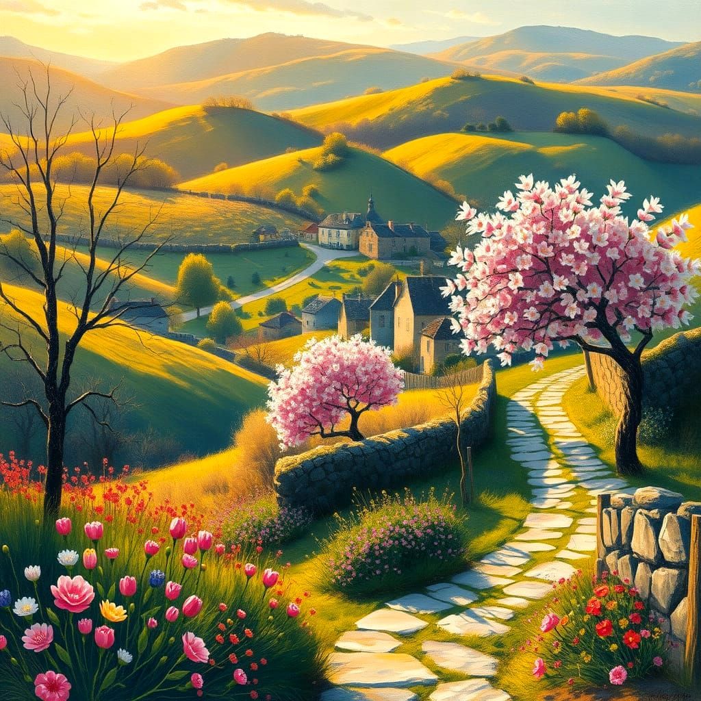 Springtime in France