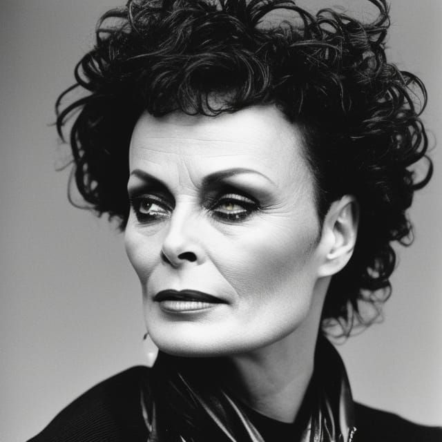 Lisa Stansfield Portrait in Anton Corbijn Style