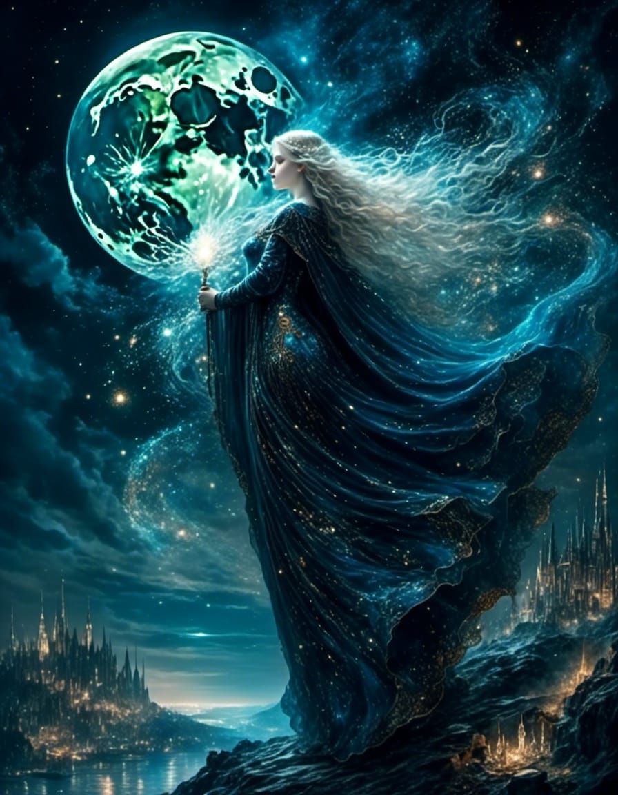 Cyberpunk Night Unveils Ancient Mysteries