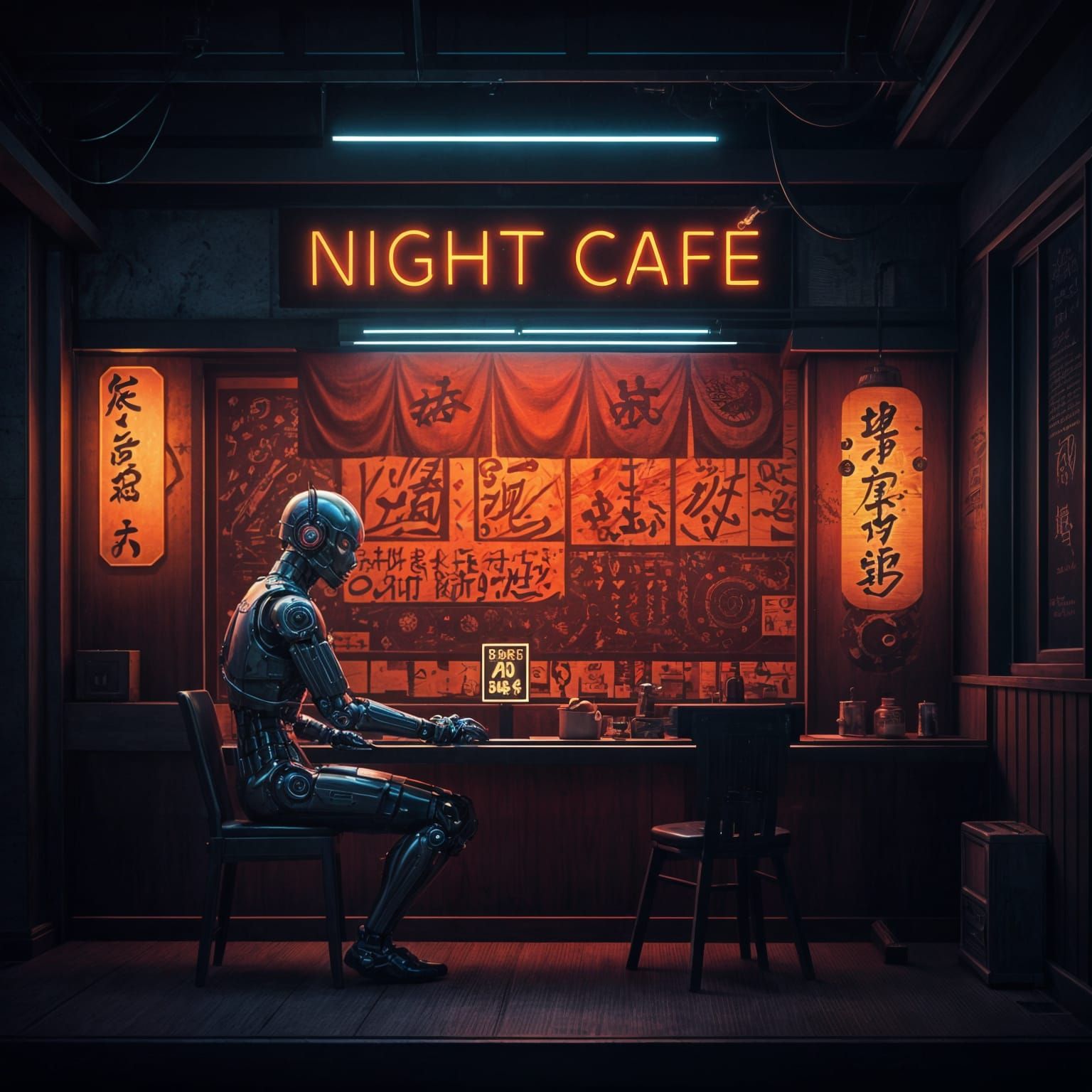 Night cafe