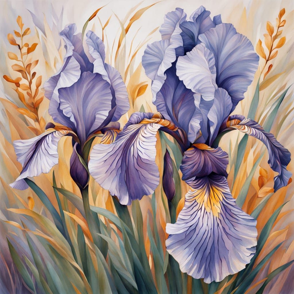 Delicate, Impressionist Florals in Warm Pastel Hues