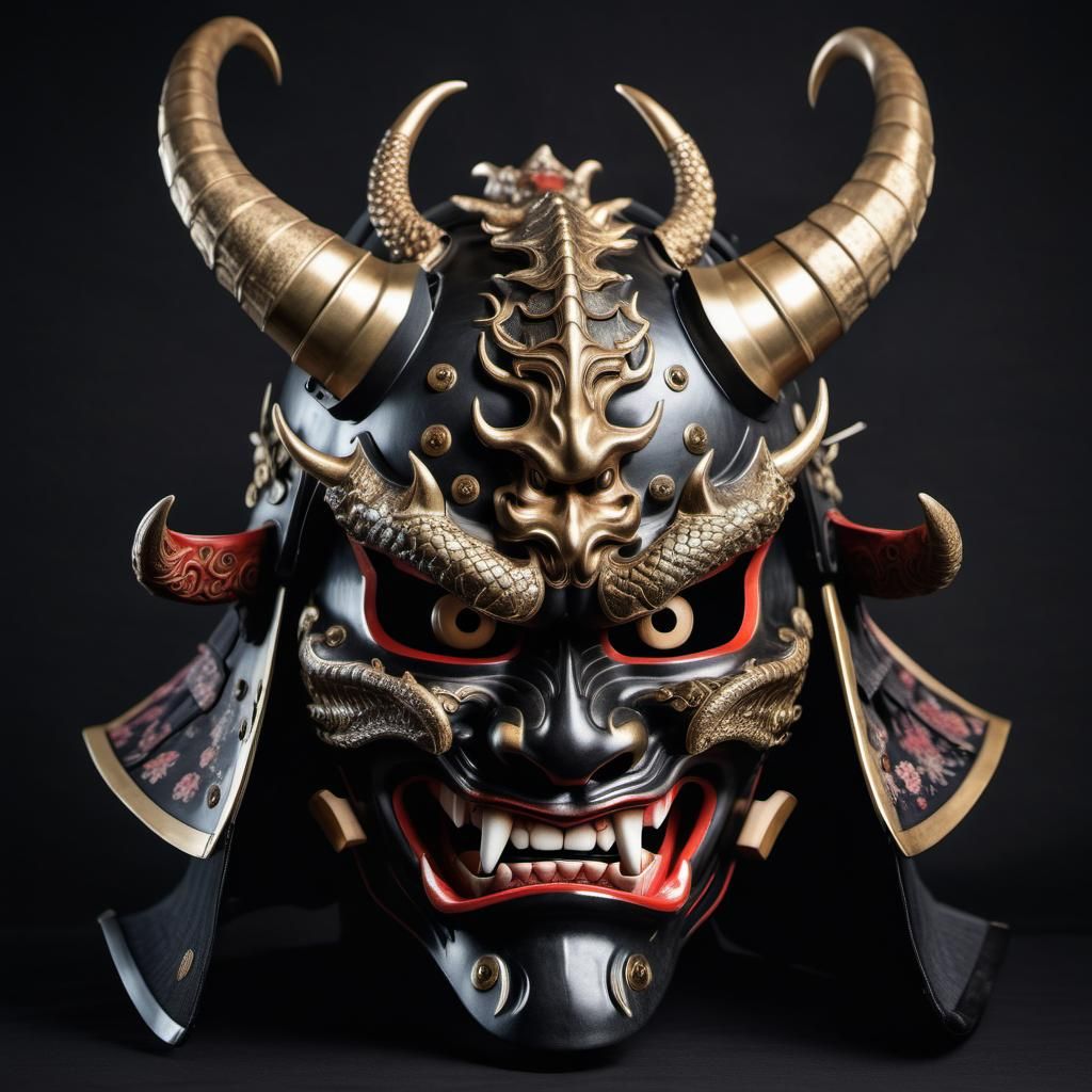Samurai helmet