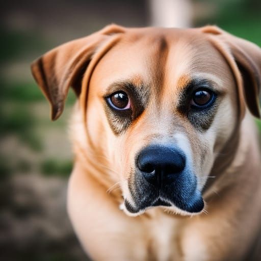 Cute Fat Dog Captured with Professional Photography