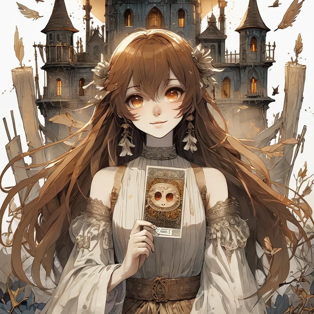 Kind Face in Moody, High-Contrast Setting