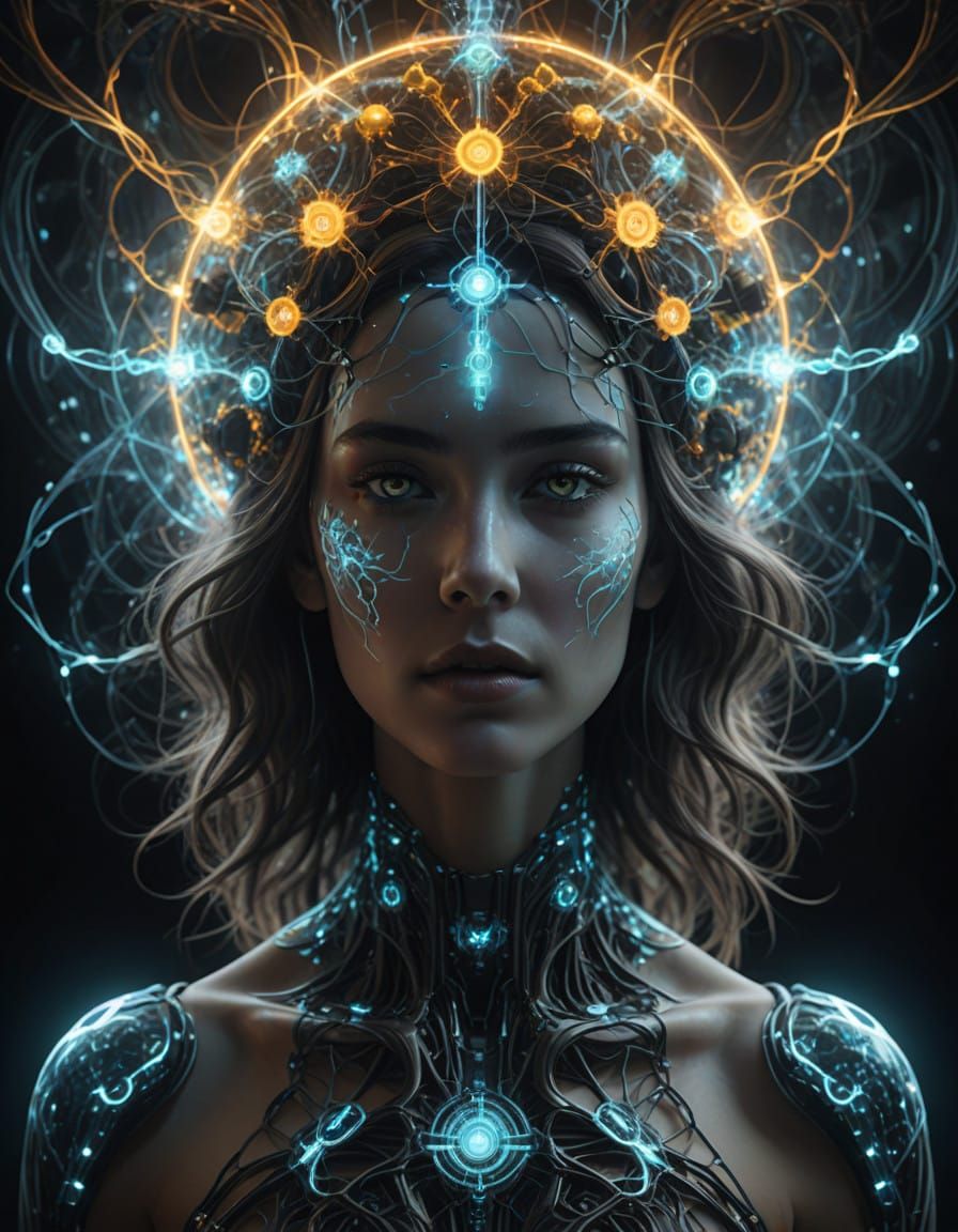 Ethereal Digital Dreamscapes in Smoky Abstraction