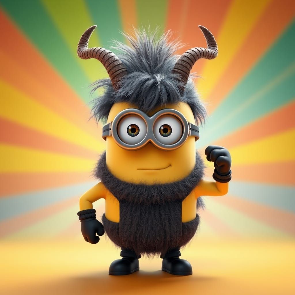 A cute Pixar minion as a hairy centaur. Disney. Pixar, Disne...