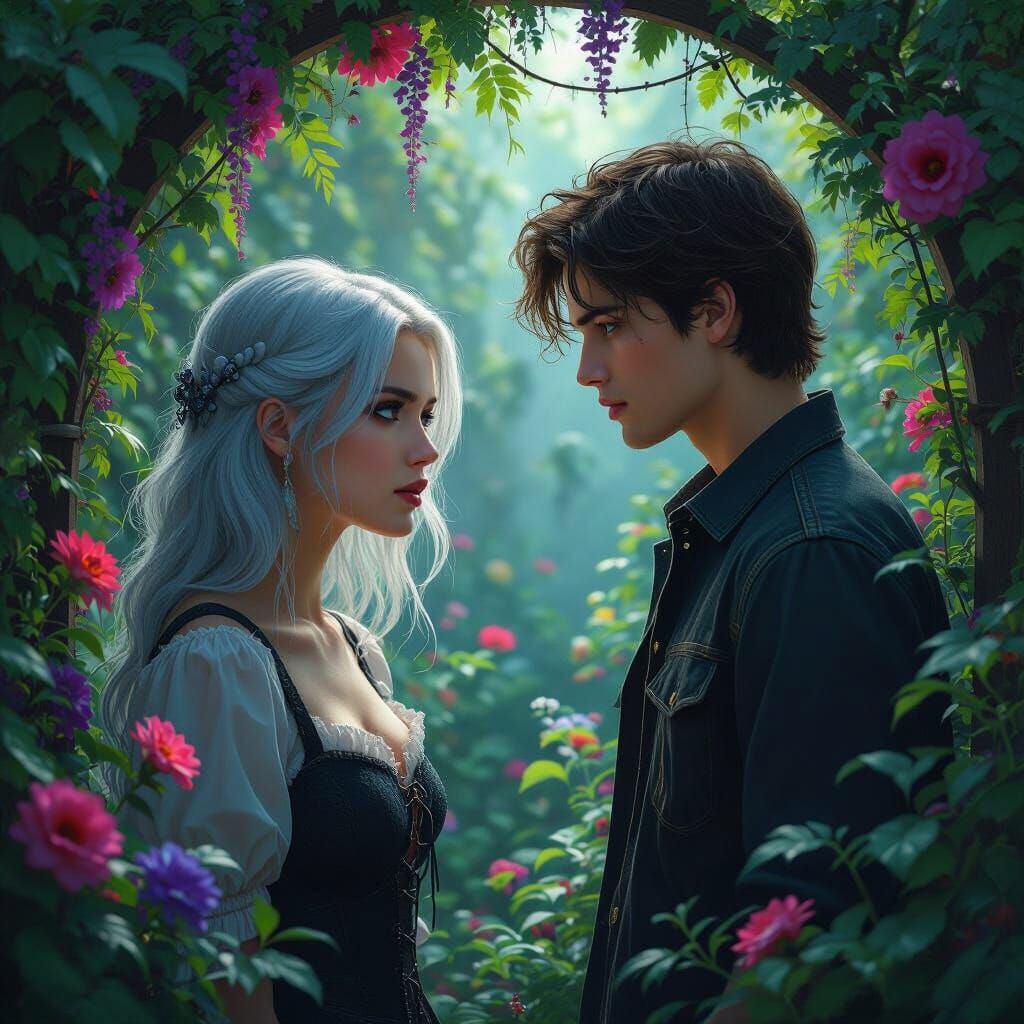 Star-Crossed Lovers in a Secret Garden