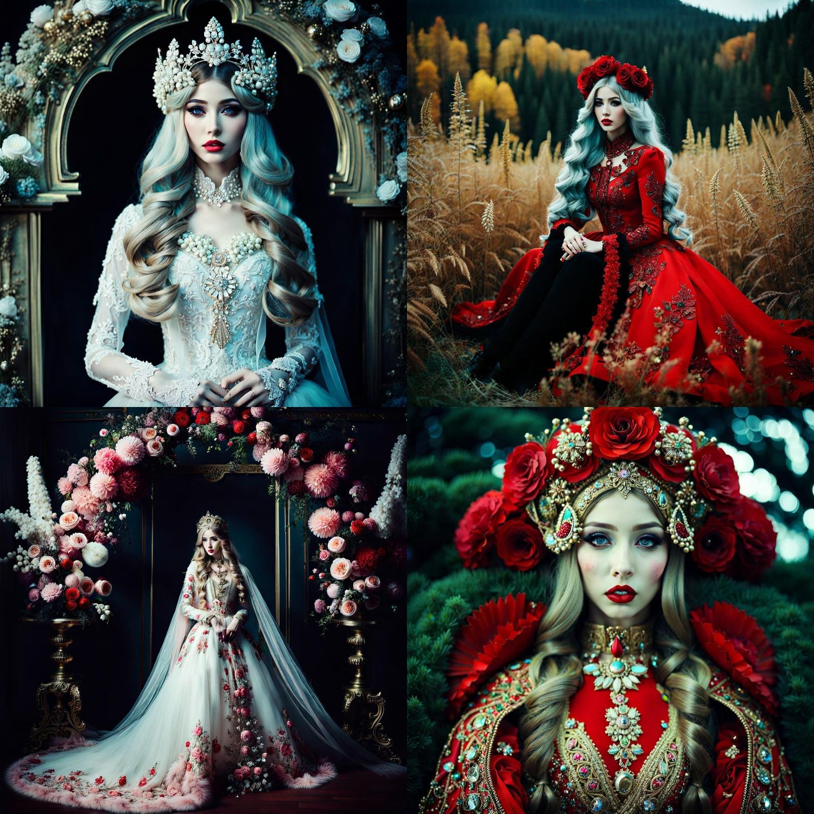 Ethereal Portrait in Fine Art Style