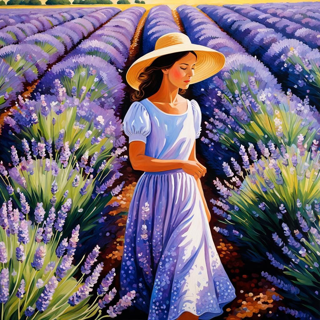 Lavender's blue, dilly dilly,
Lavender's green
When you are ...
