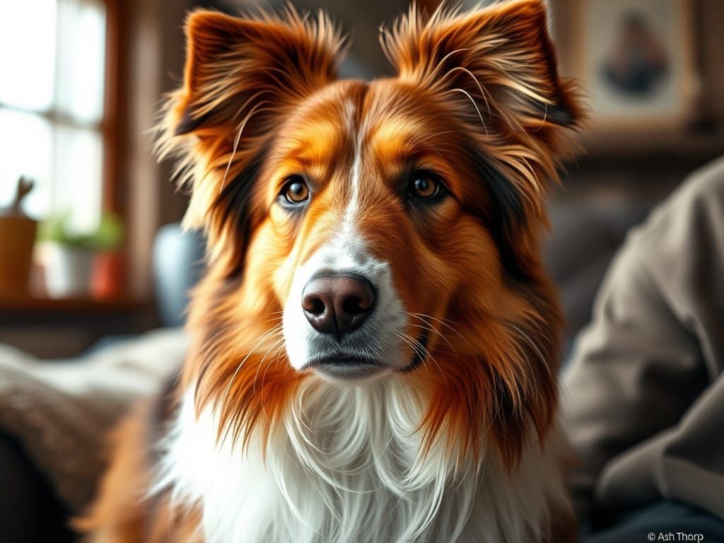 Compassionate Collie with Telepathic Bond