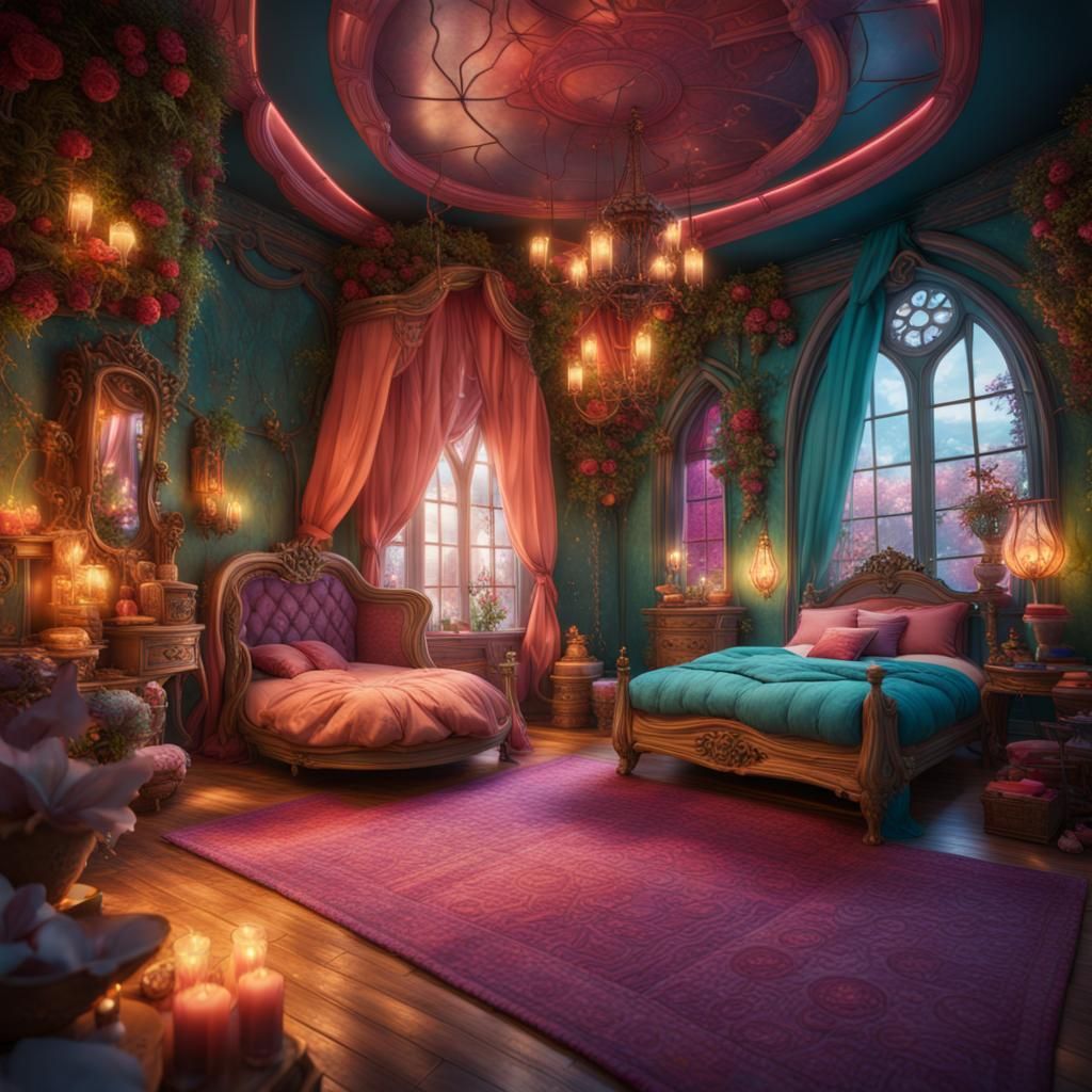 Sacred sanctuary, kitty even has his own bed