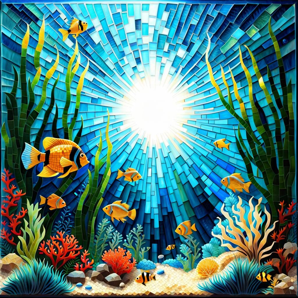 Sea Floor Mosaic