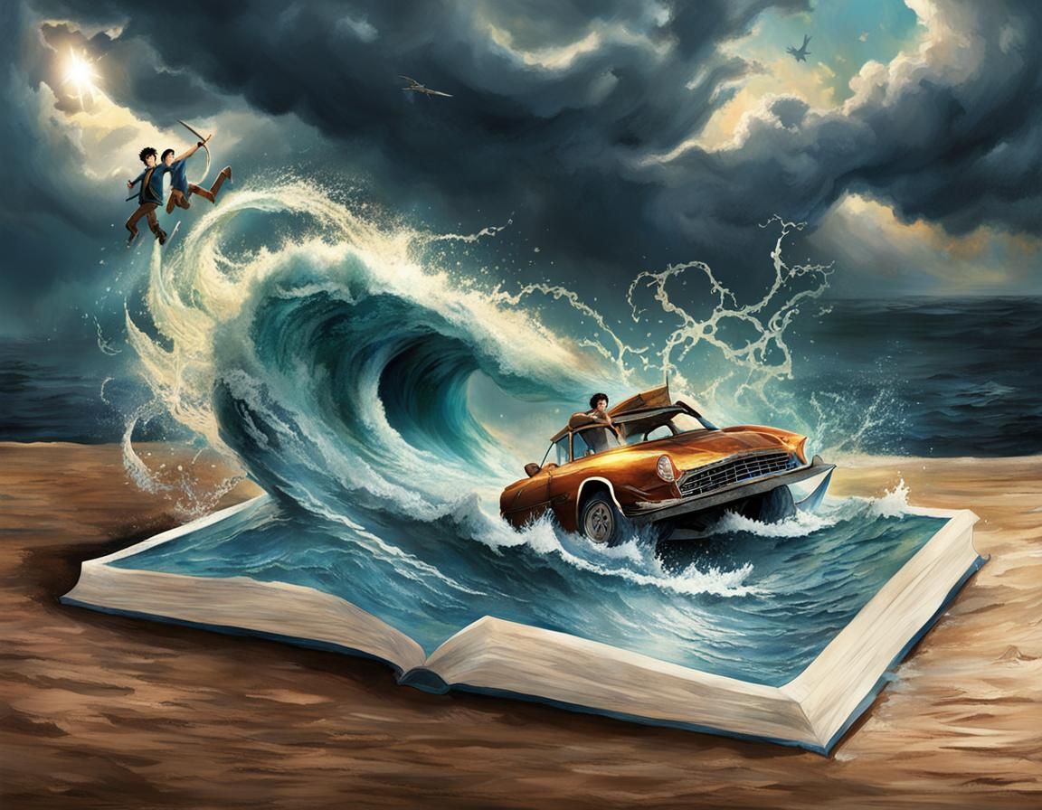 AI Image of Percy Jackson