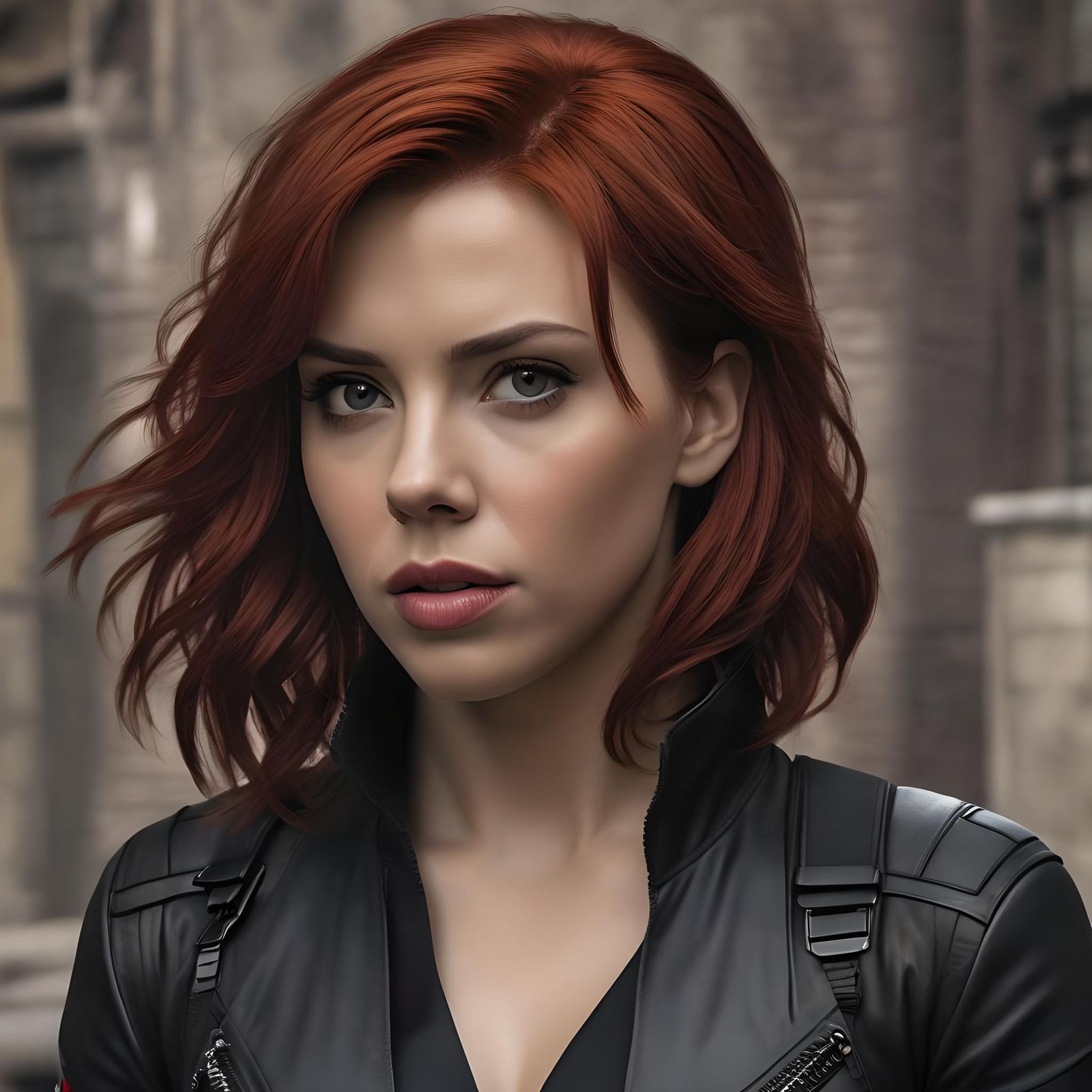 Portrait of Black Widow