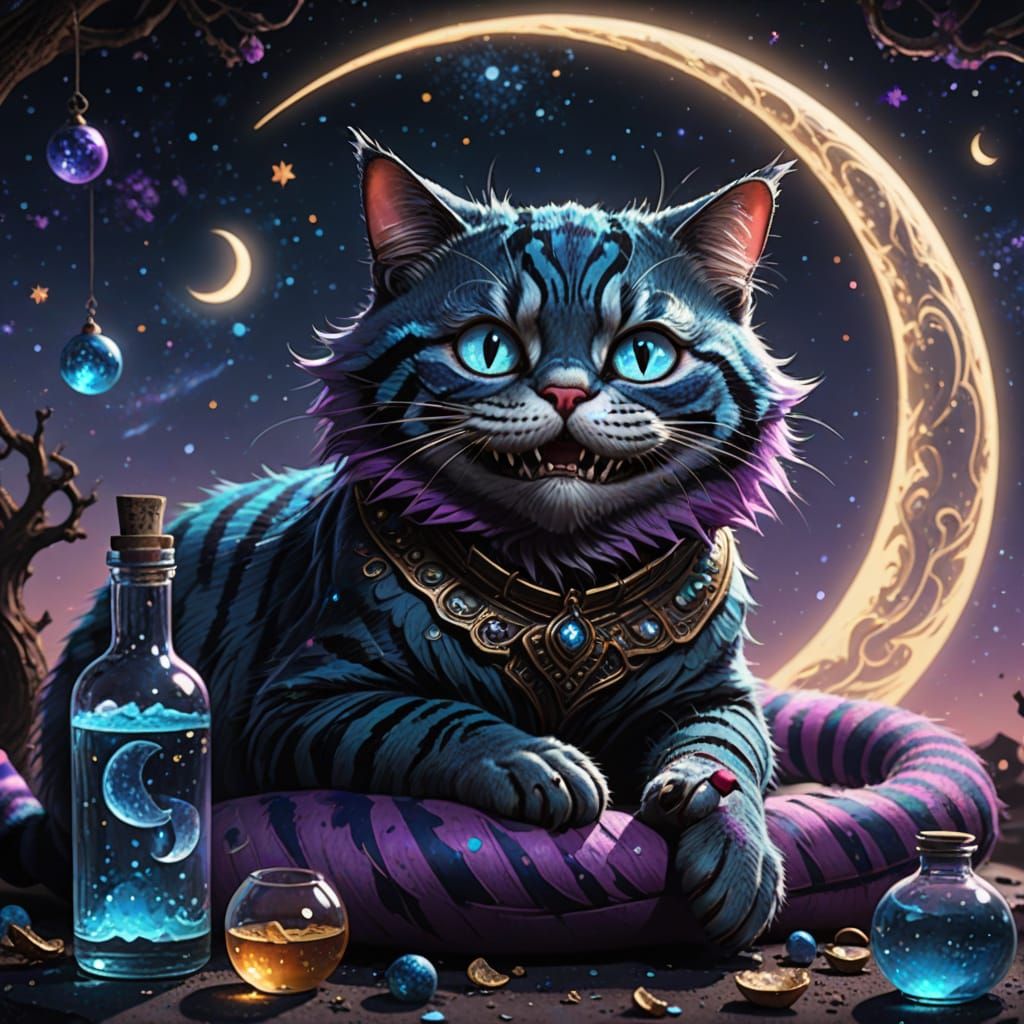 Mischief on a Cosmic Crescent Moon