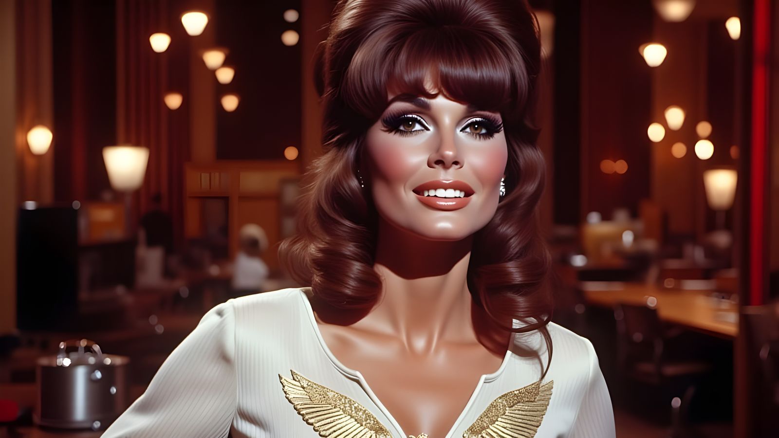 Raquel Welch 1969 in Glamorous Elvis Style