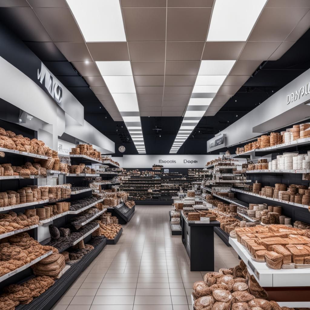 Apocalyptic Vomit Scene Inside a Store