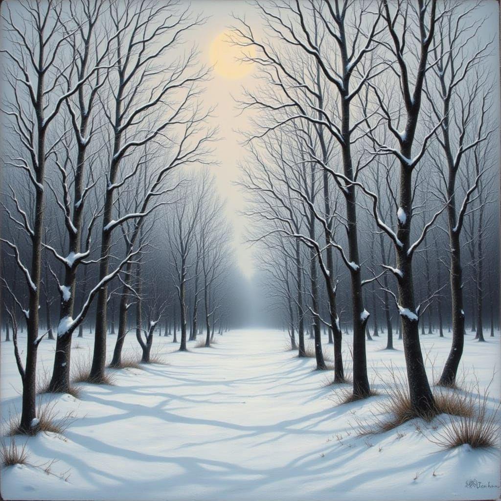 Flux Winter Lora Almost Winter Landscape