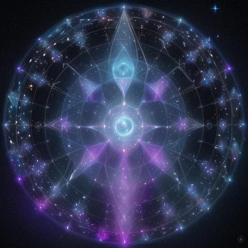 Astral Nomad Drifting Through Cosmic Tapestry