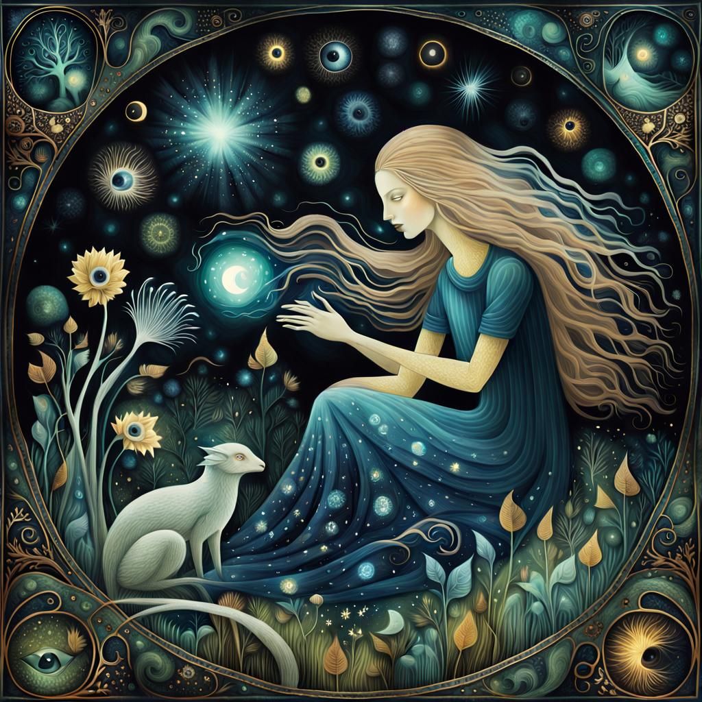 Mesmerizing Bio Art Collage of Mythological Creatures