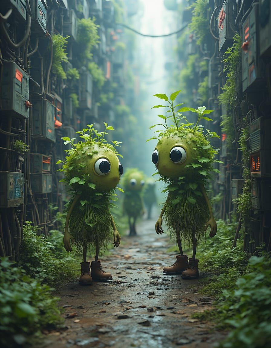 Hobo Hydroponic Plants Wander Through a Notorious Series of ...