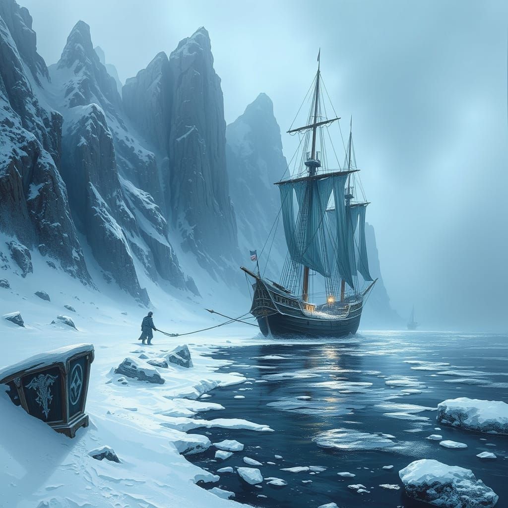 Frozen Ship in Icewind Dale