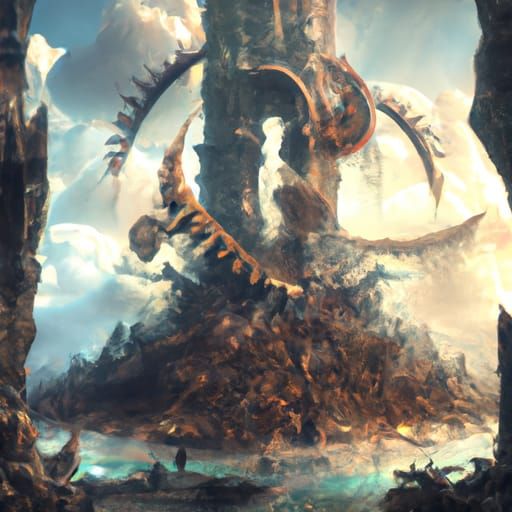 Epic Chariots by the Fountain of Oblivion