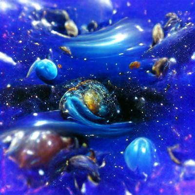 Blue Planet Shines in a Distant Galaxy