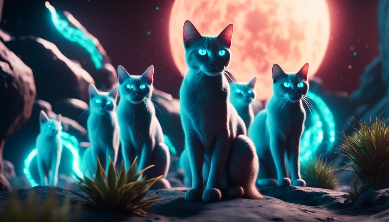 Alien cats
