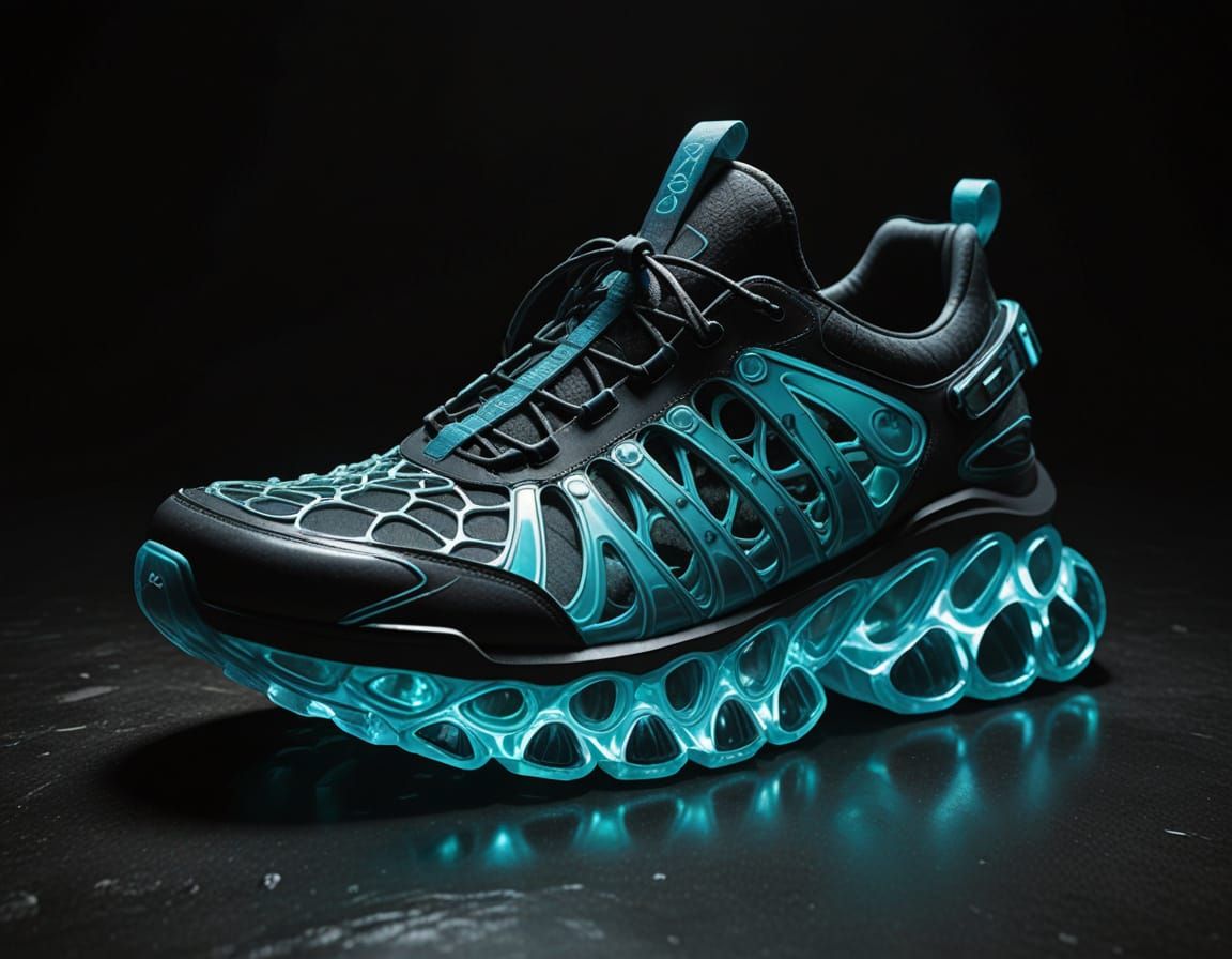 Atlantean Tech: Futuristic Deep-Sea Performance Footwear
