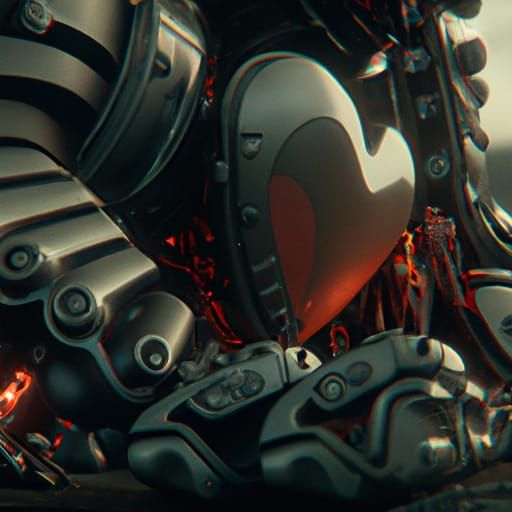 Futuristic Sci-Fi Mech Details in 8K