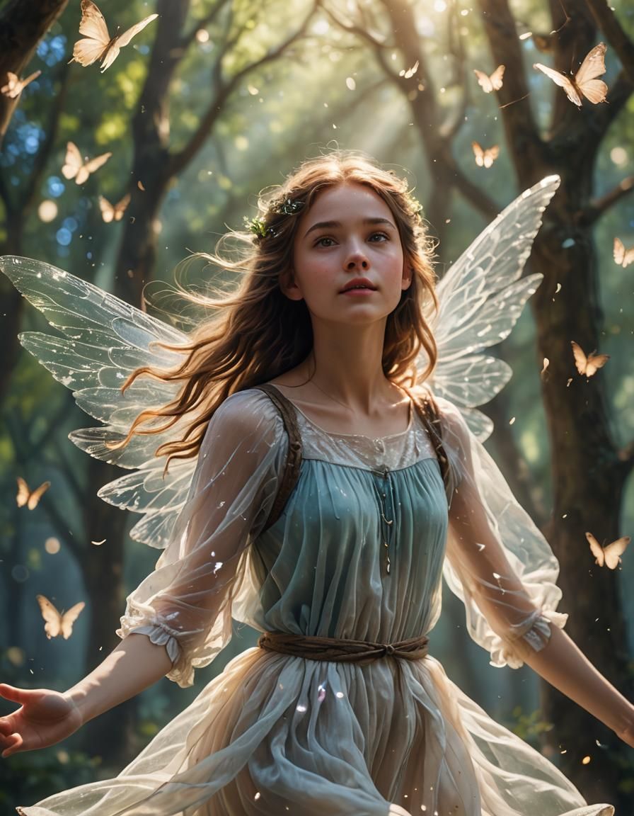 Teen Girl Discovered Wings in a Whirlwind of Wonder