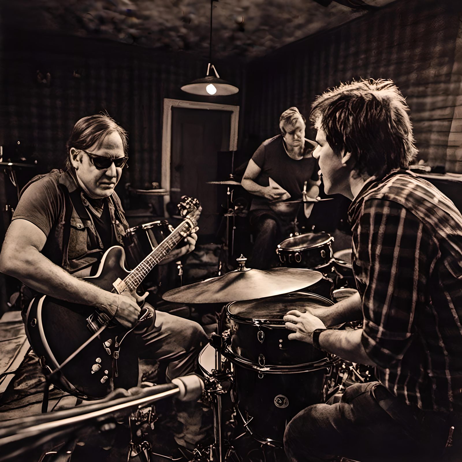 Rock Band Album Cover Photography: Close-Up Shot