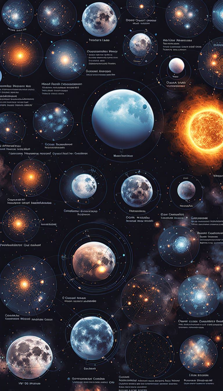 Hydrocarbon Life on Europa: Hyperrealistic Digital Art