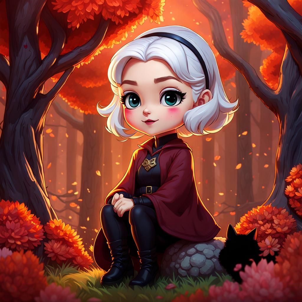 Chibi Sabrina Spellman