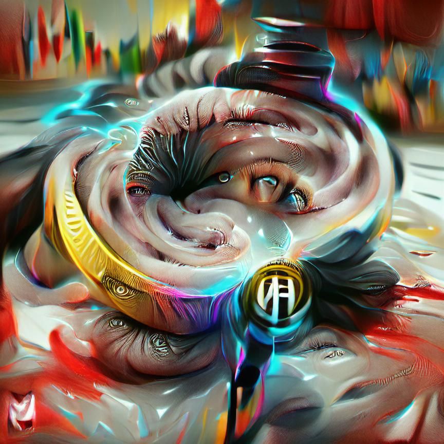 Hypnotic Spiral Design in Mesmerizing Gradients