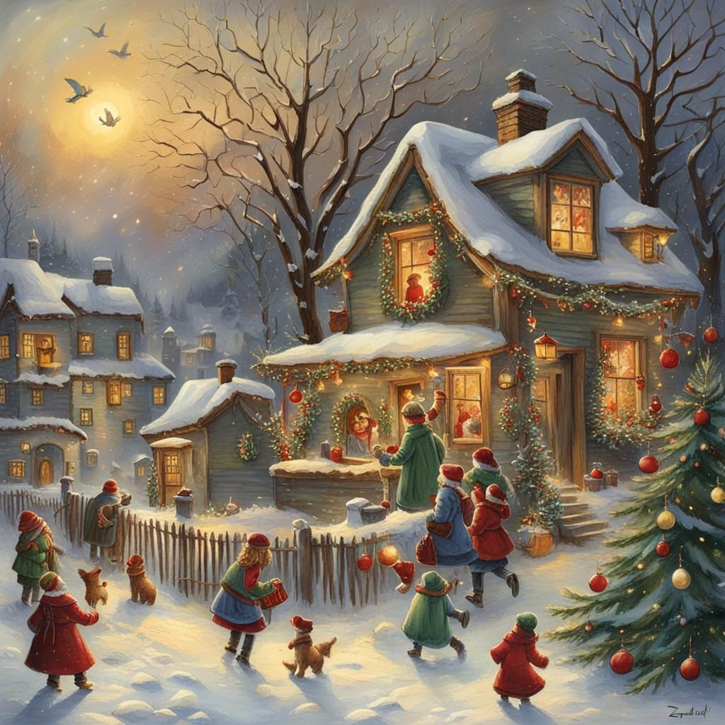 Xmas, yuletide; Zandomeneghi