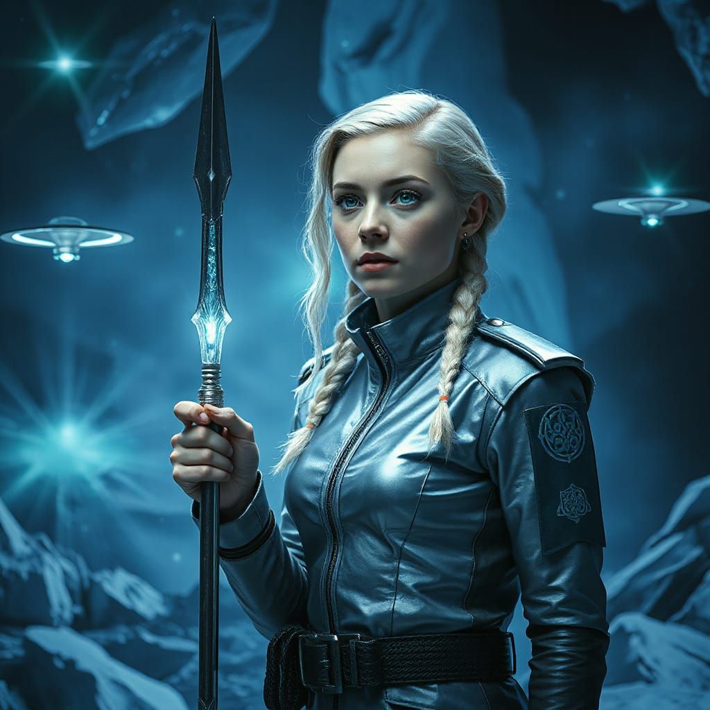 Vril-Gesellschaft's Arctic Base: a Dark Fantasy Portrait