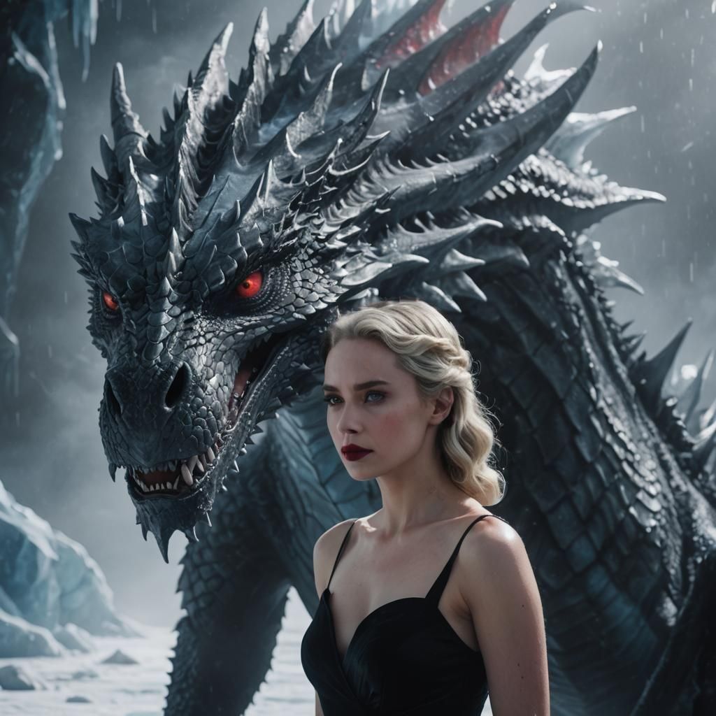 Ice Dragon Queen: Cinematic Film Still