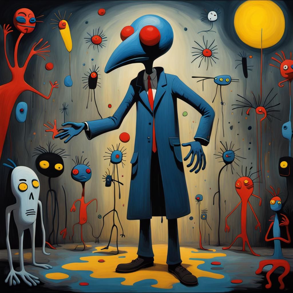 The Invisible Man: Detailed Matte Painting