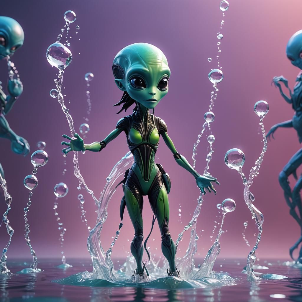 Alien Water Girl #7