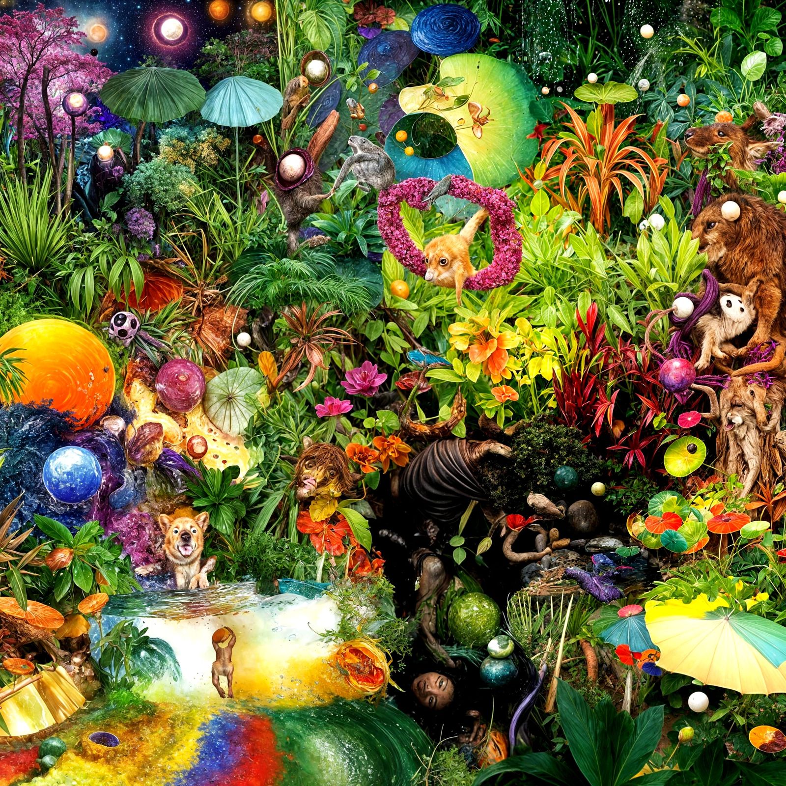 Harmonious Chaos: A Symphony of Life and Nature