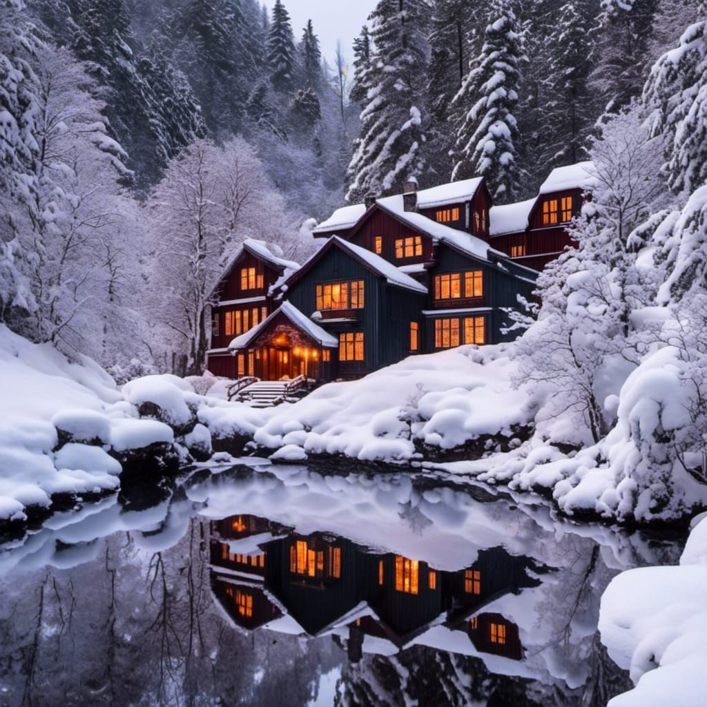 Surreal Rjukan Landscape