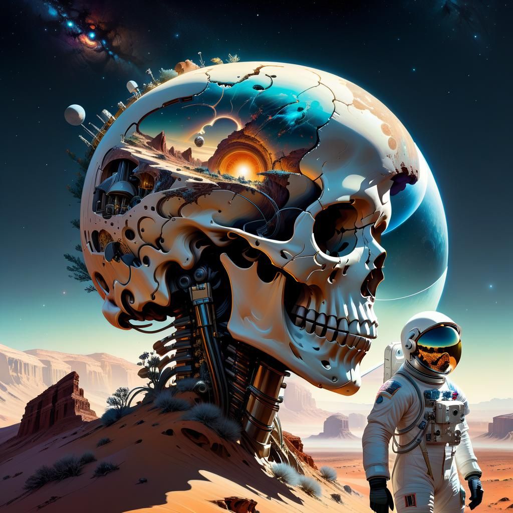 Captain Gulliver travels to planet Brobdingnag