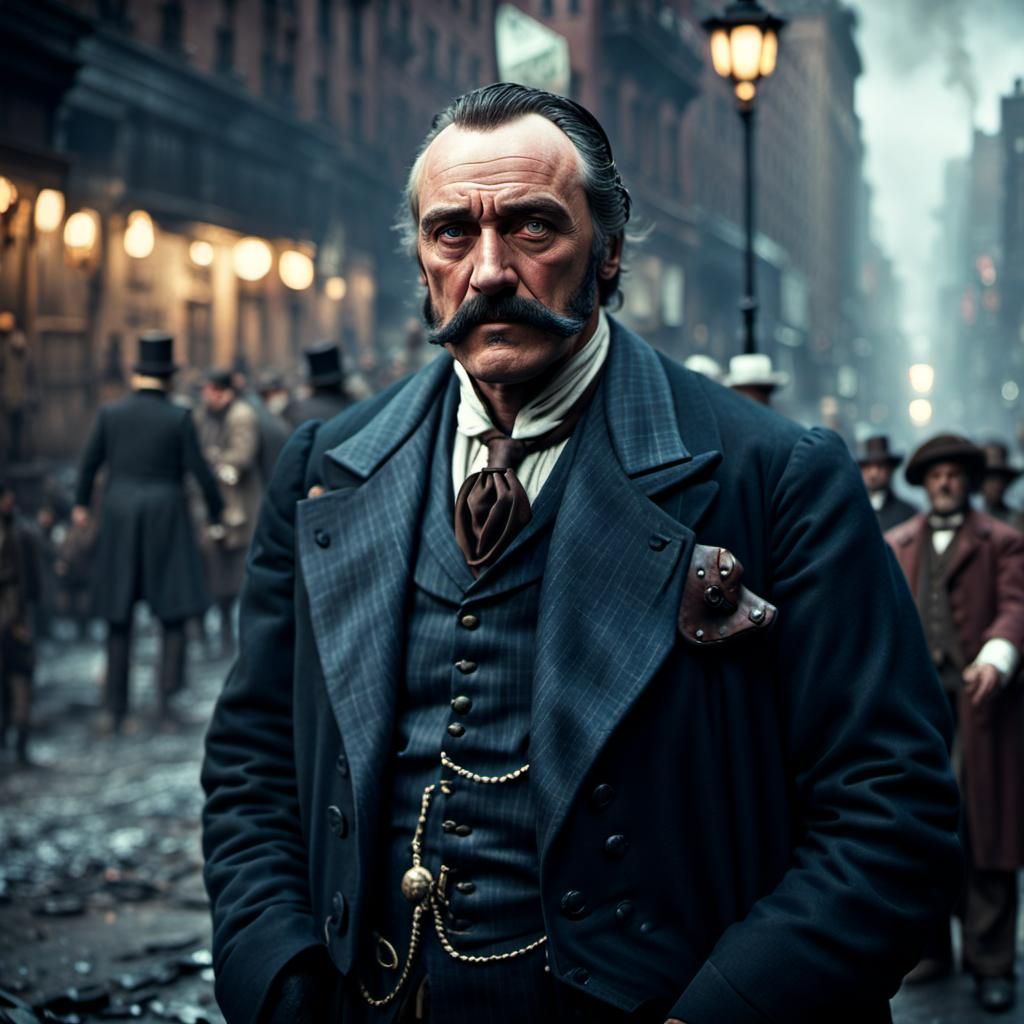 Bill the Butcher: 1840s New York Scene