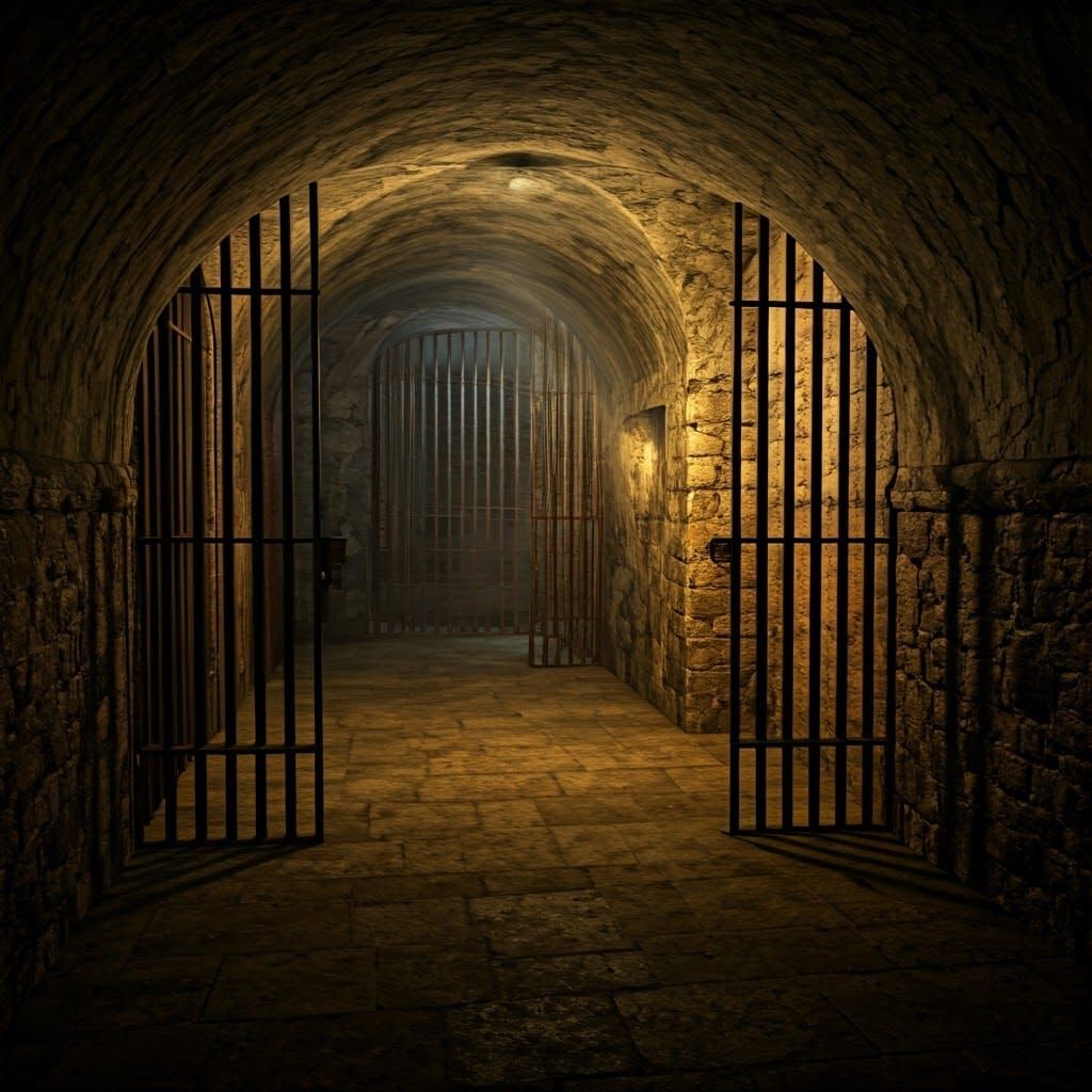 Al Capone's Jail Cell in Gothic Penitentiary