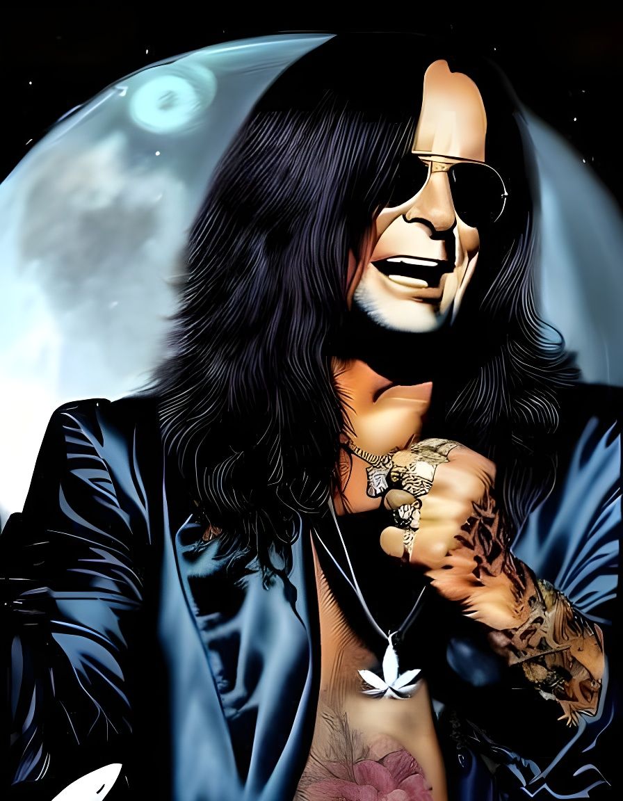 Abstract Blend of Colors and Shapes