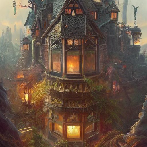 Cthulhu and Deep Ones in Cosy Apartment