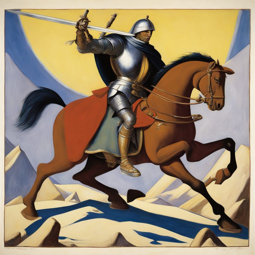 Valiant Knight Ready for Holy Battle: Inspired by Saryan and...