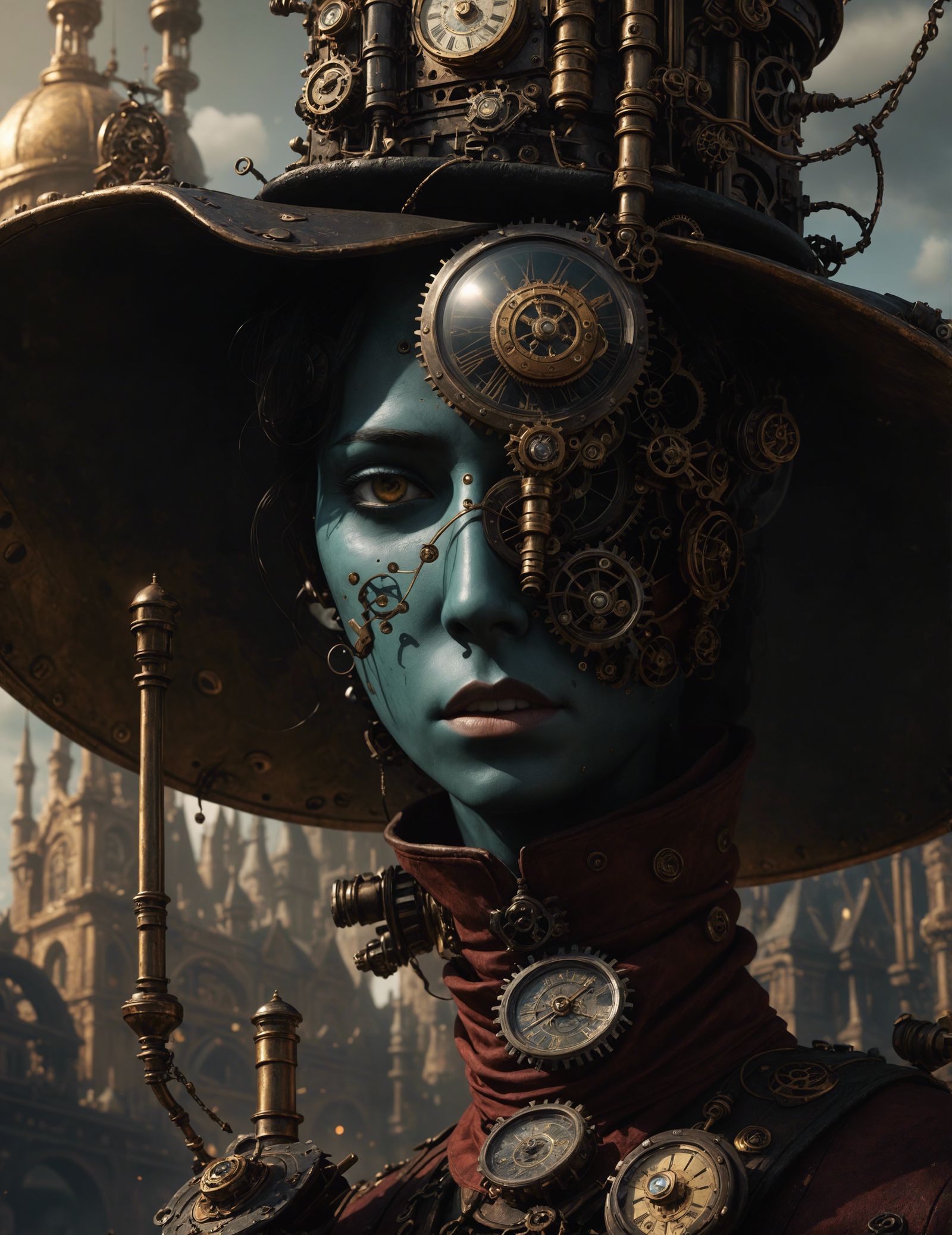 Steampunk Wicked Witch from Oz